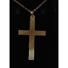 Necklace with Gold Cross
